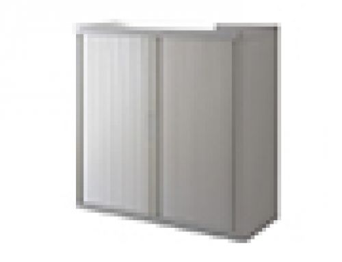 Armario fast paperflow estrutura de aco e poliestireno com 2 portas de correr e fecho em cor , Paperflow , 49939 , 3660141921007
